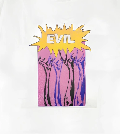 Image of EVIL TSHIRT LONGSLEEVE - H.O.S B26 WHITE