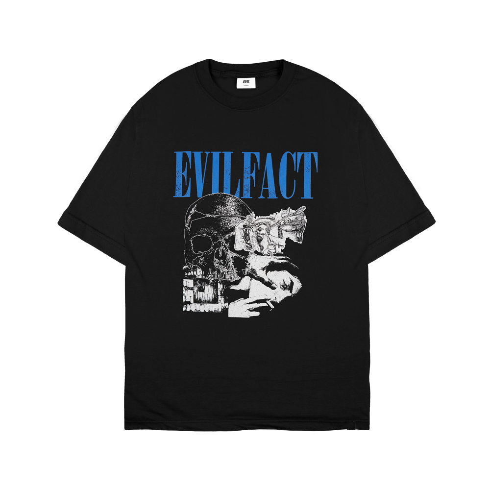 TSHIRT OVERSIZED - GERVASE E26 BLACK
