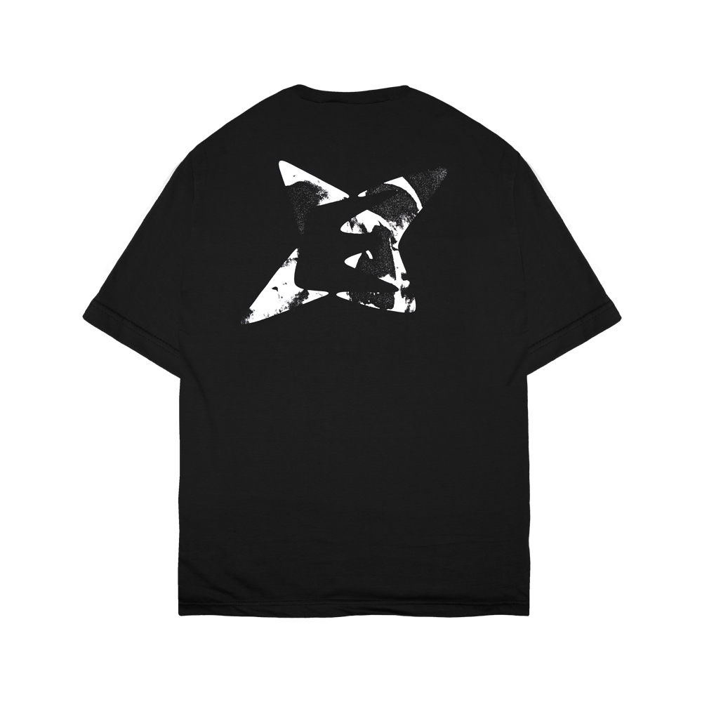 EVIL TSHIRT OVERSIZED - DEATHSTAR C26 BLACK