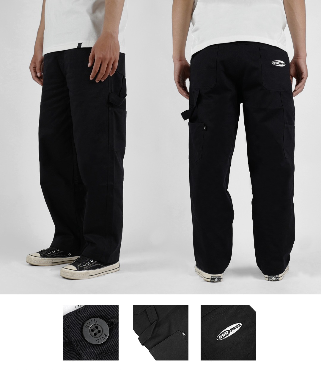 EVIL CARPENTER CHINO - GHOST A25 BLACK
