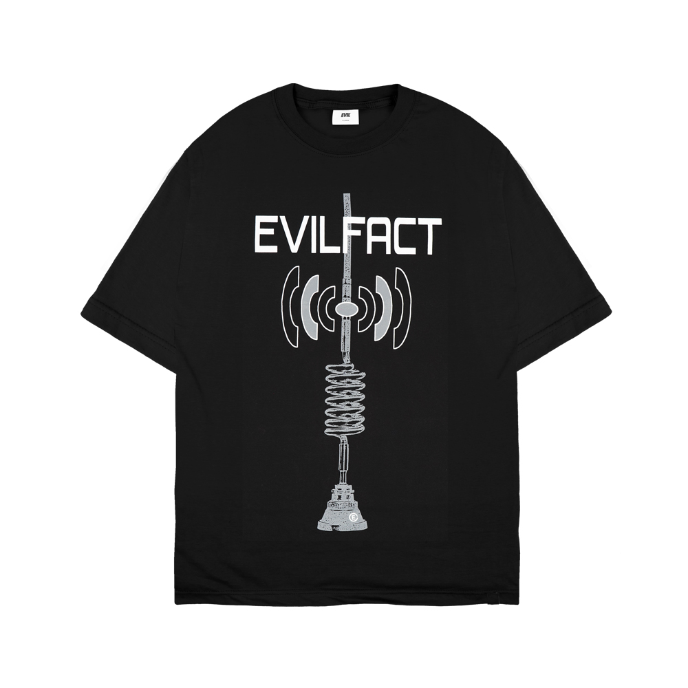 EVIL TSHIRT OVERSIZED - MAGLOR C26 BLACK