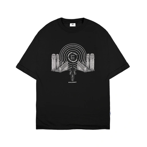 EVIL TSHIRT OVERSIZED - SOLSTICE F26 BLACK