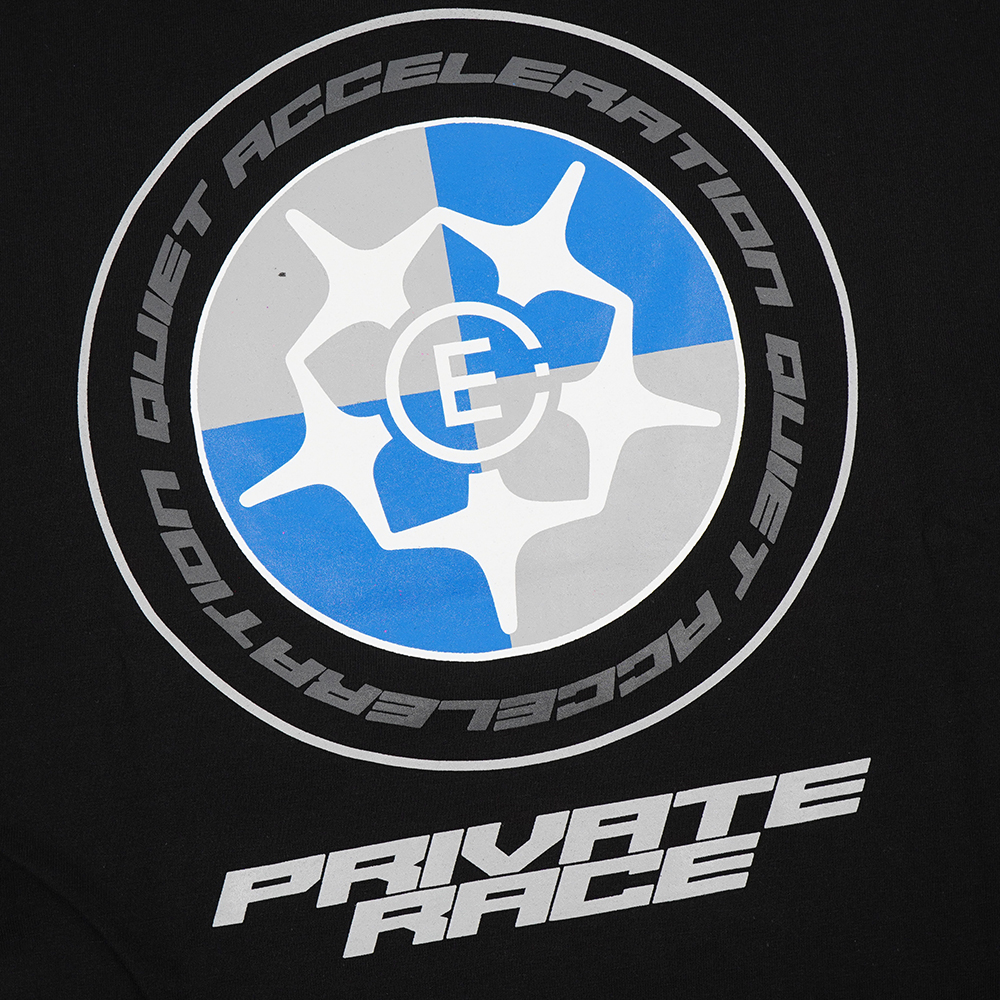 EVIL TSHIRT OVERSIZED - PRIVATE RACE E26 BLACK