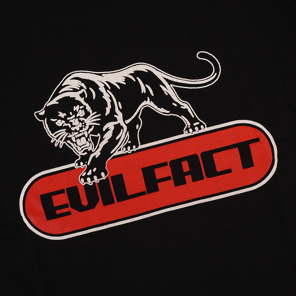 EVIL TSHIRT OVERSIZED -  ASTERIA F26 BLACK