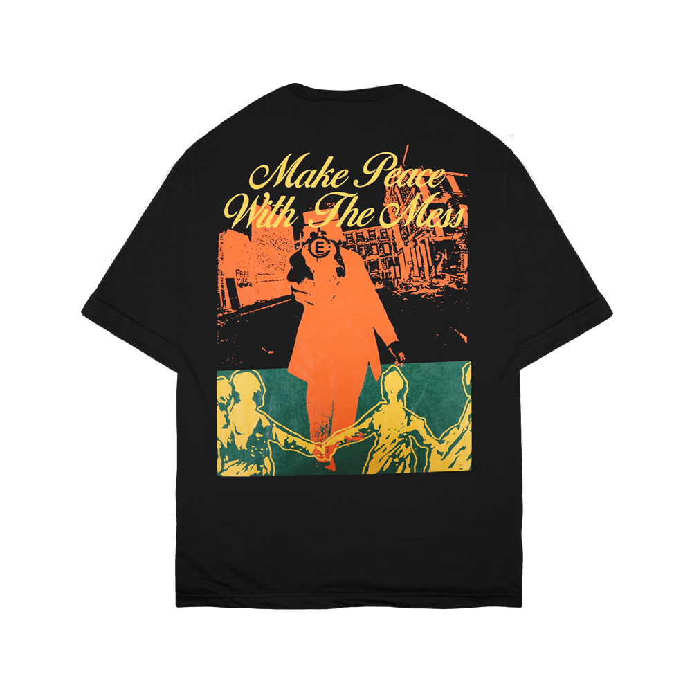 EVIL TSHIRT OVERSIZED - SHOOTERS C26 BLACK