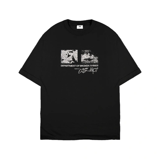 EVIL TSHIRT OVERSIZED -  VERREN F26 BLACK