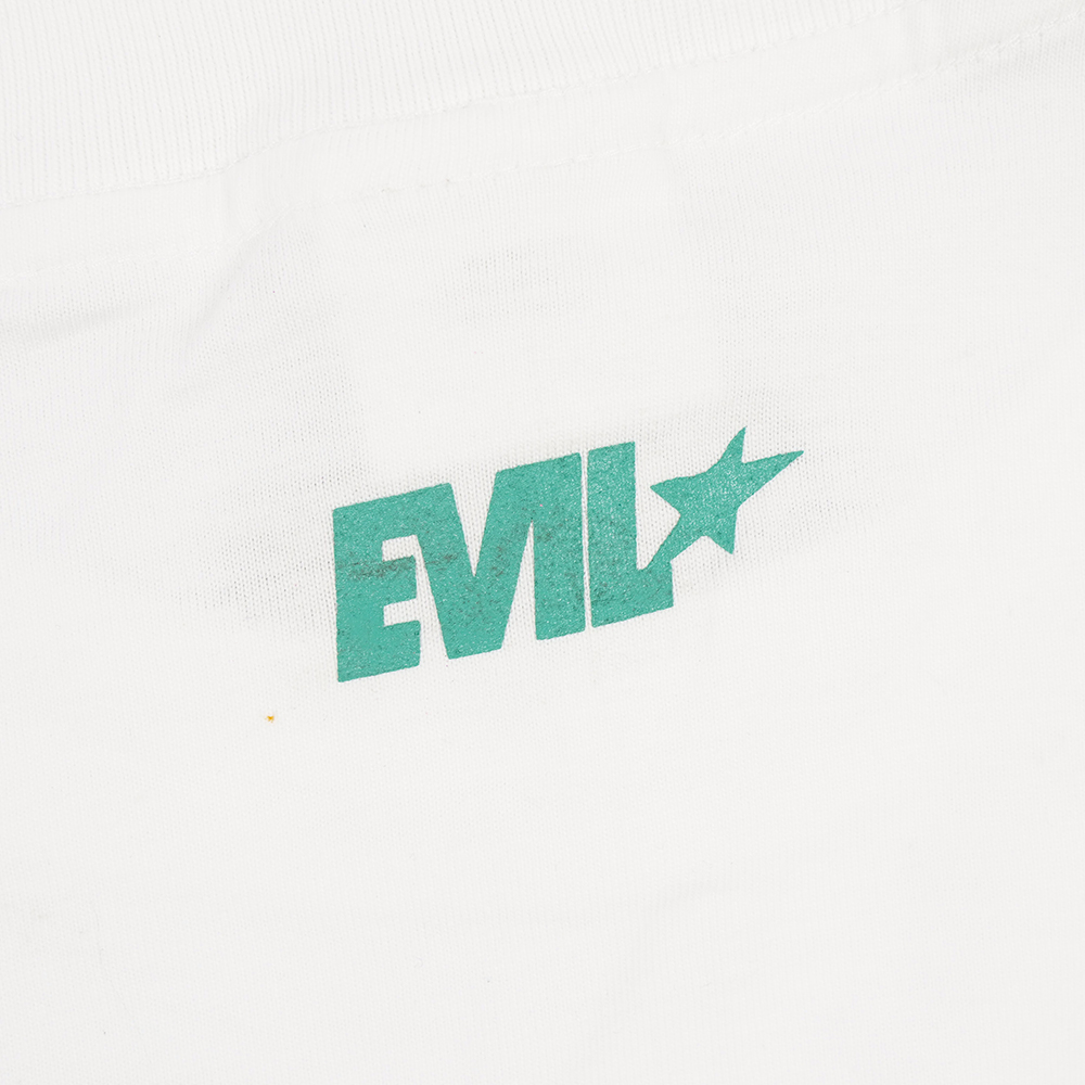 EVIL TSHIRT OVERSIZED - LISTENER E26 WHITE