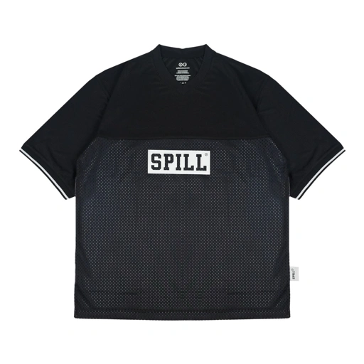 Image of SPILLS JERSEY - BIRTH BLACK