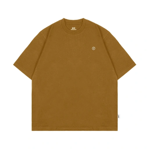 Image of SPILLS TSHIRT -THE VIBE CAMEL