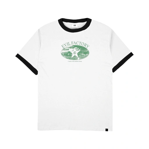 Image of EVIL RINGTEE TSHIRT -  ARID D25 WHITE
