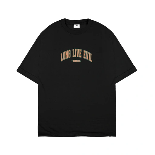 Image of TSHIRT OVERSIZE TSHIRT - FLICK A25 BLACK