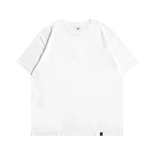 Image of EVIL TSHIRT - MINI TEXT OS16 WHITE