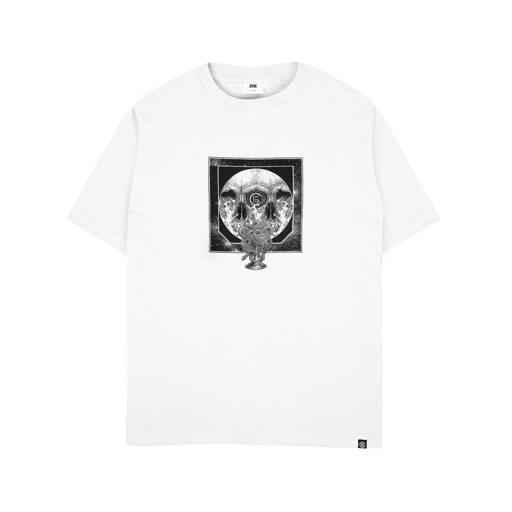 Image of EVIL OVERSIZE TSHIRT - OBSCURE L24 WHITE
