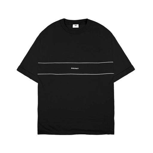 Image of EVIL OVERSIZE TSHIRT - PLATONIC D25 BLACK