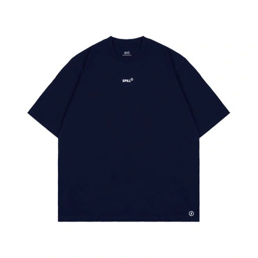Image of SPILLS TSHIRT - TYPE NAVY