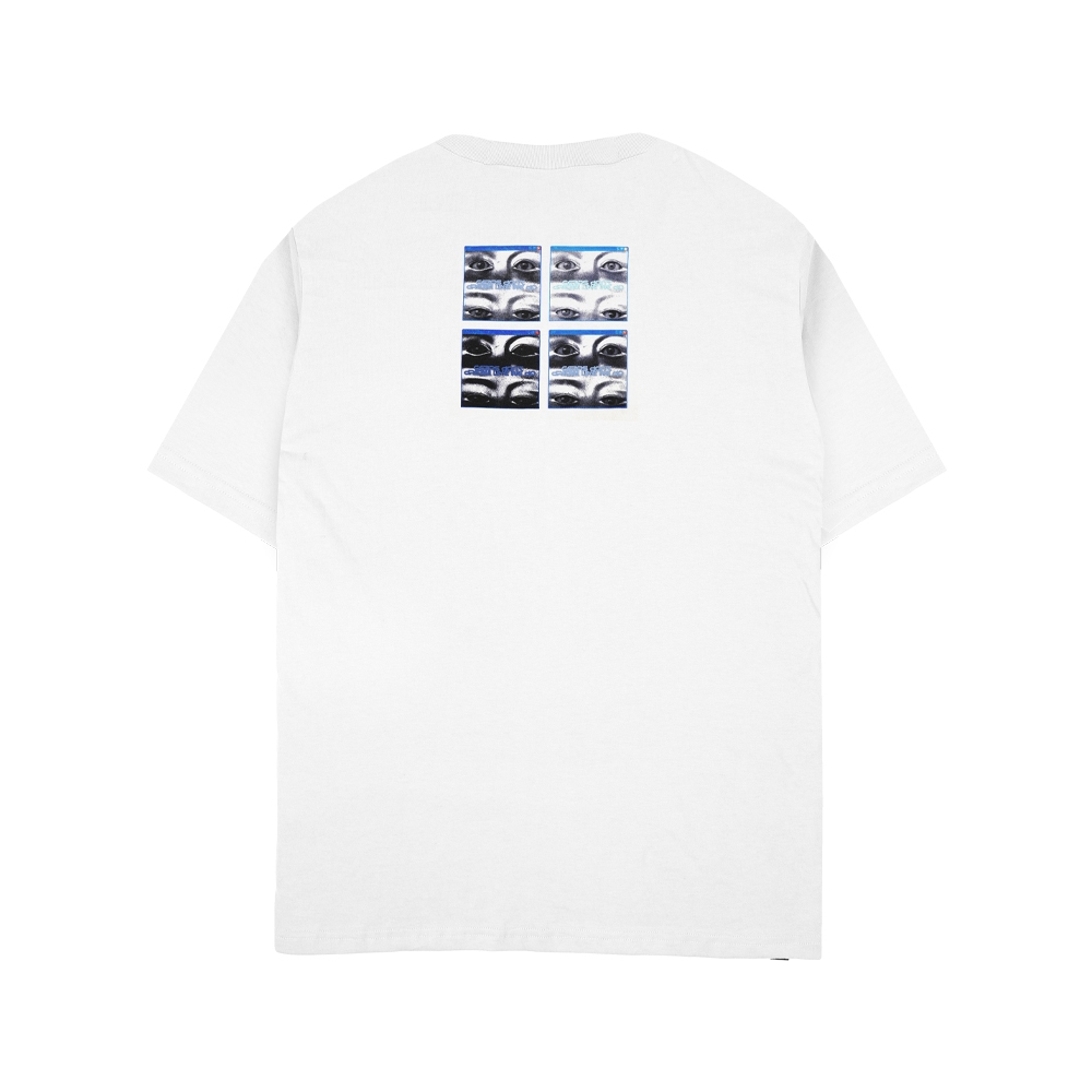 EVIL OVERSIZED TSHIRT - OK TECH B26 WHITE