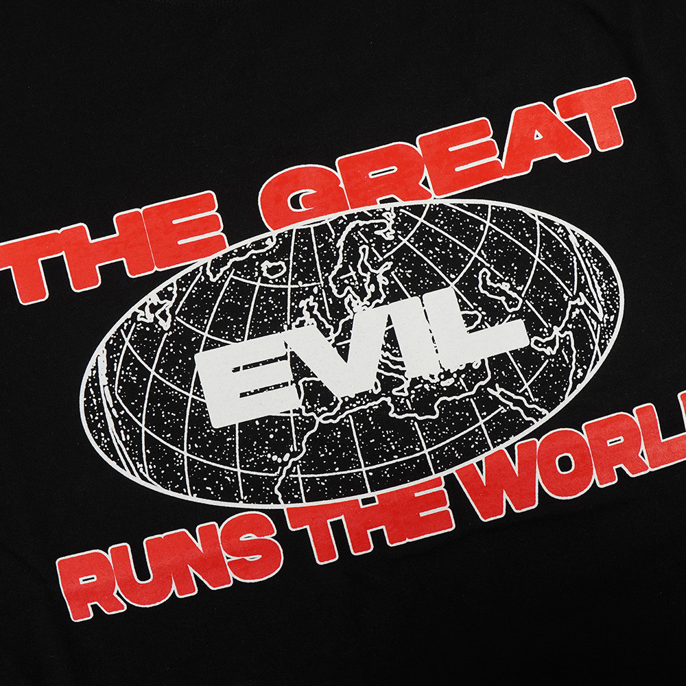 EVIL OVERSIZE TSHIRT - EVIL RTW B26 BLACK