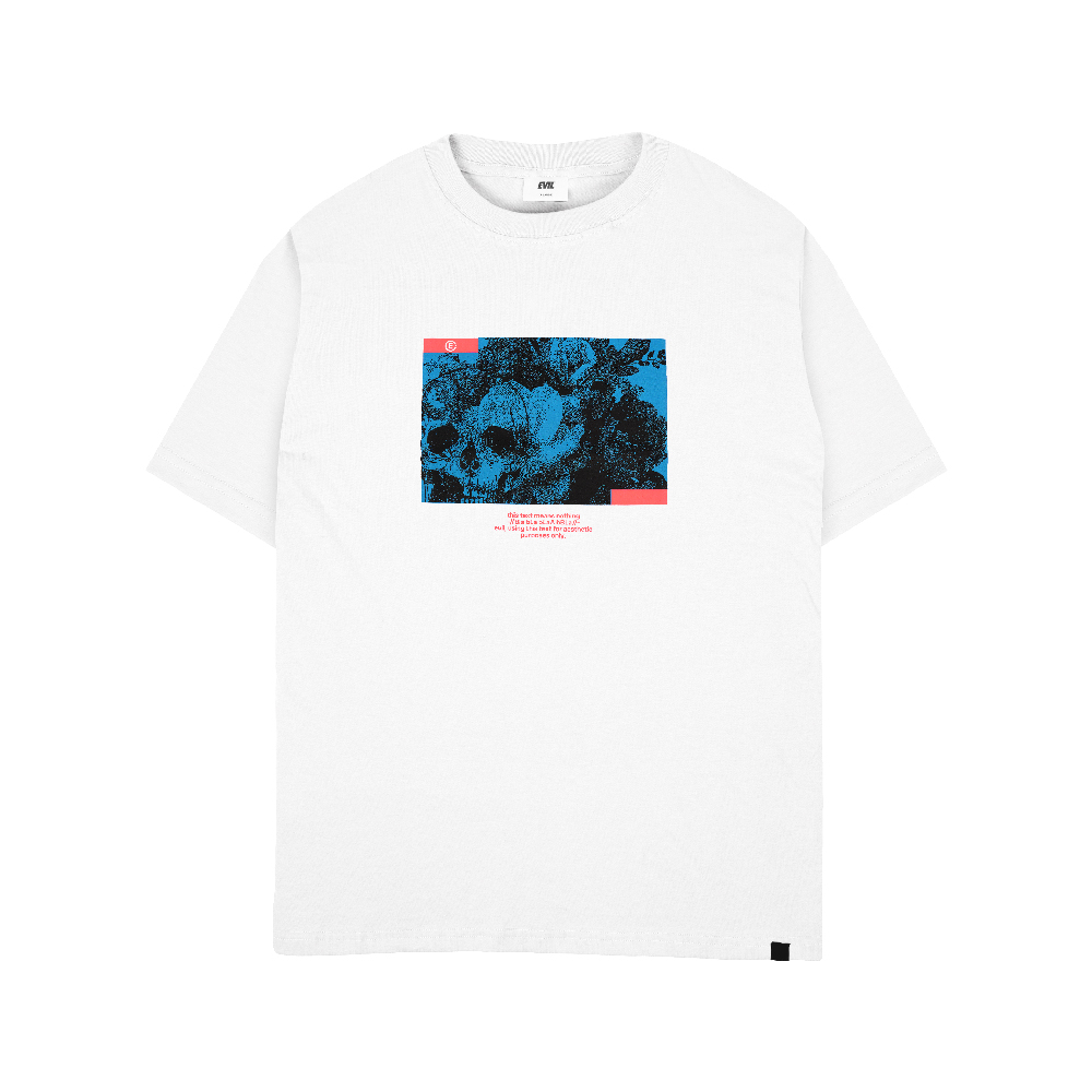 EVIL TSHIRT OVERSIZED -  NONSENSE F26 WHITE