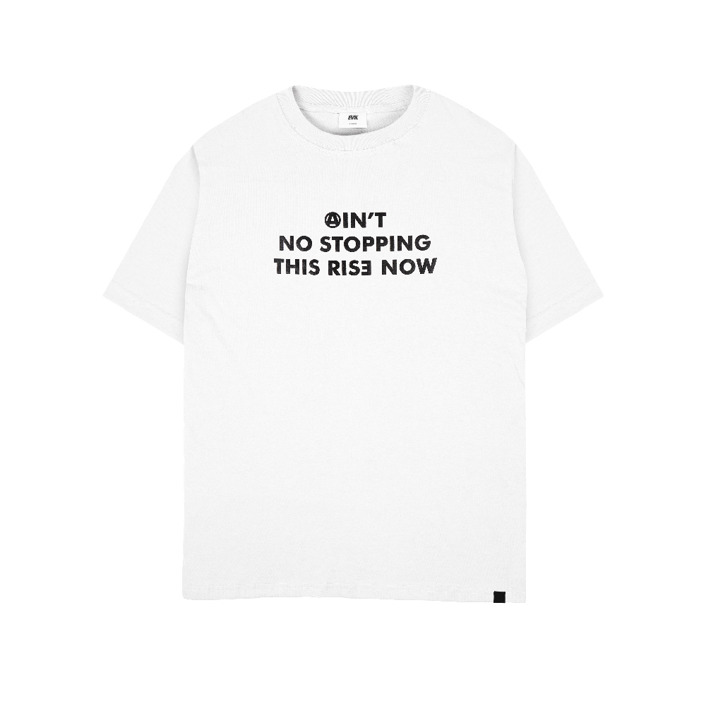 EVIL TSHIRT OVERSIZED - RISE NOW F26 WHITE