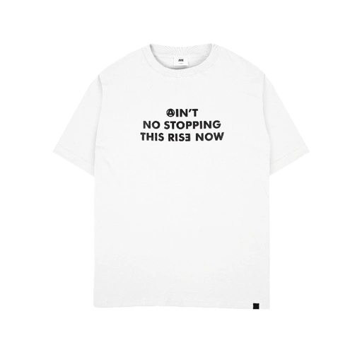EVIL TSHIRT OVERSIZED - RISE NOW F26 WHITE