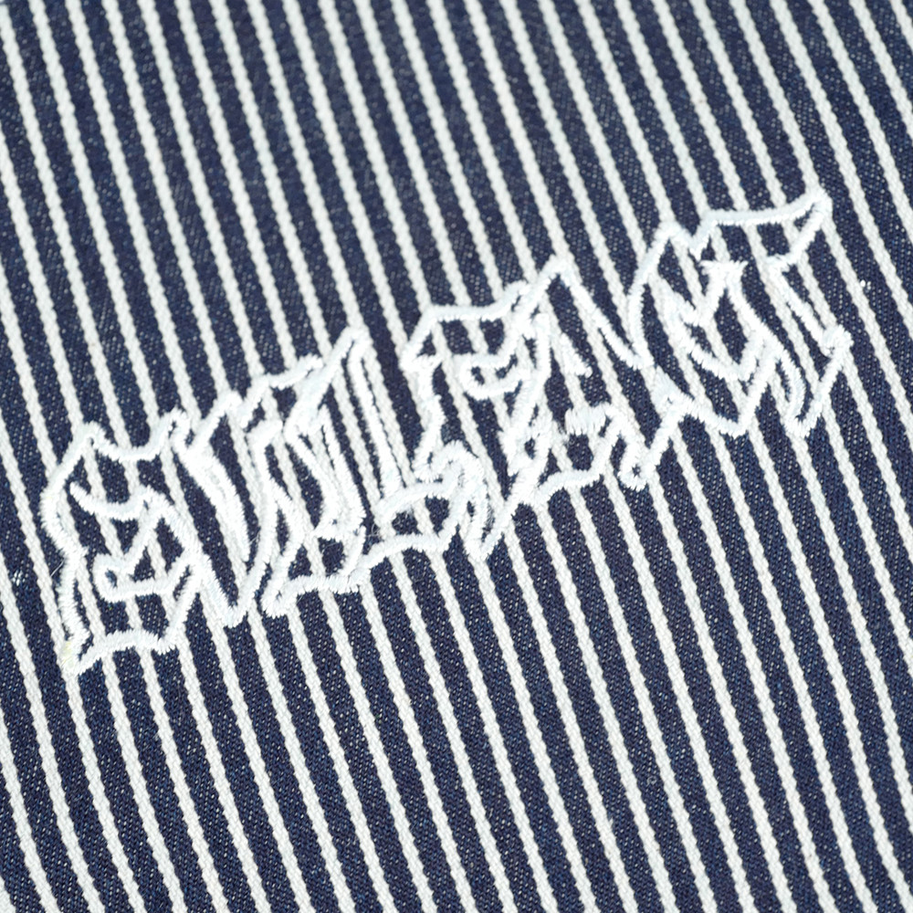 EVIL PANTS - COLOMBO E25 NAVY STRIPE