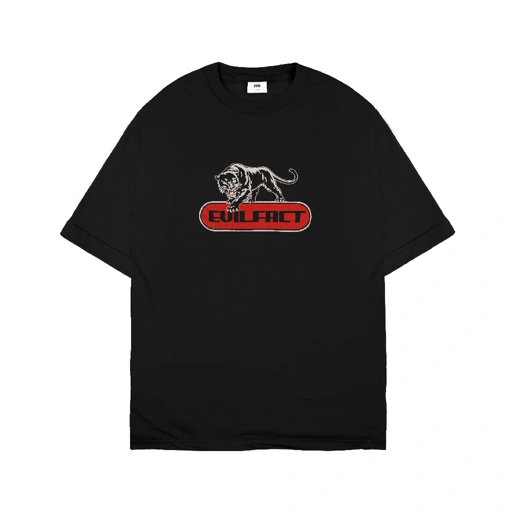 EVIL TSHIRT OVERSIZED -  ASTERIA F26 BLACK