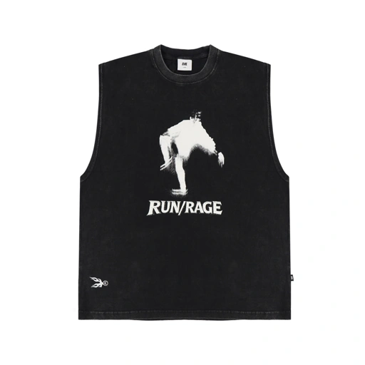 Image of EVIL X KANKY SLEEVELESS TSHIRT - OUTRUN