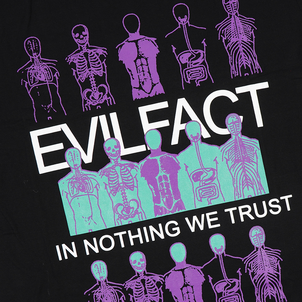 EVIL TSHIRT OVERSIZED - PEREGRIN C26 BLACK
