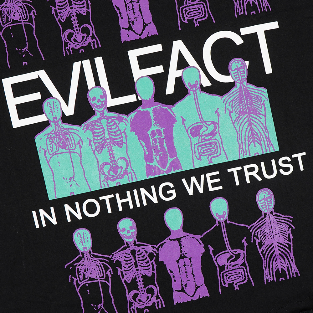 EVIL TSHIRT OVERSIZED - PEREGRIN C26 BLACK