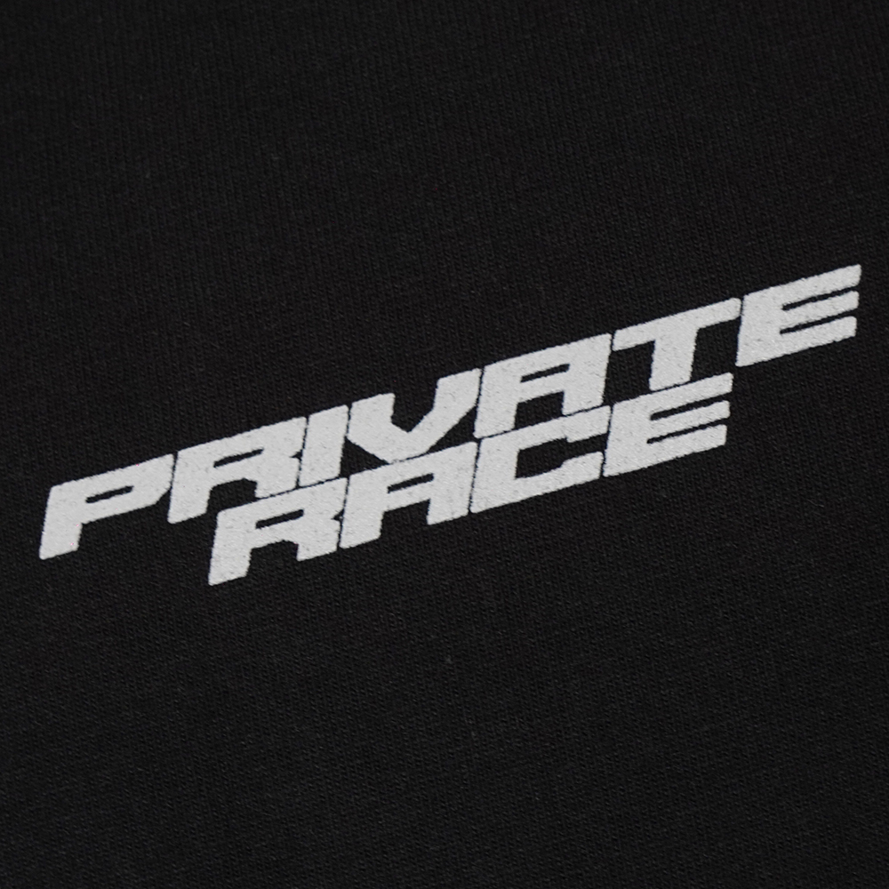 EVIL TSHIRT OVERSIZED - PRIVATE RACE E26 BLACK