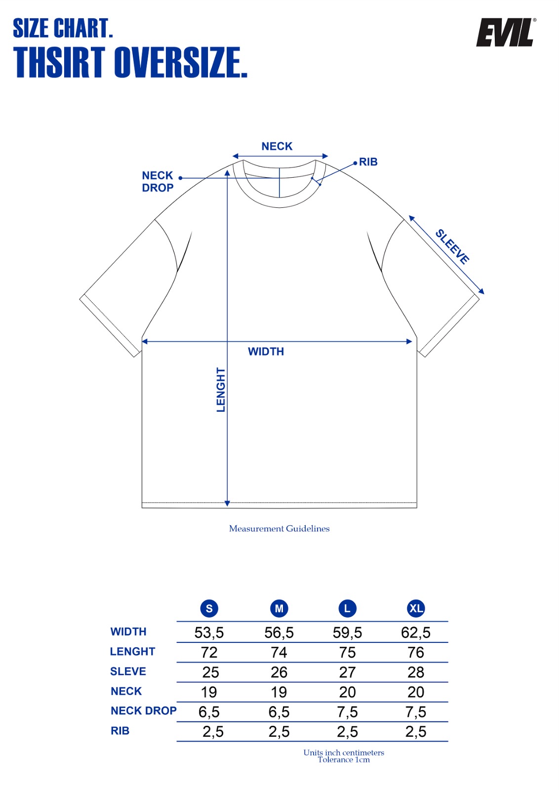 EVIL TSHIRT OVERSIZED -  ASTERIA F26 BLACK