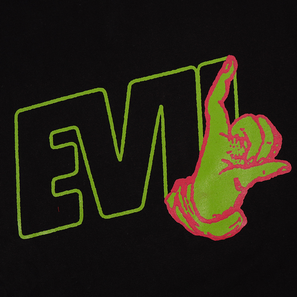EVIL TSHIRT OVERSIZE - GINEVRA F26 BLACK
