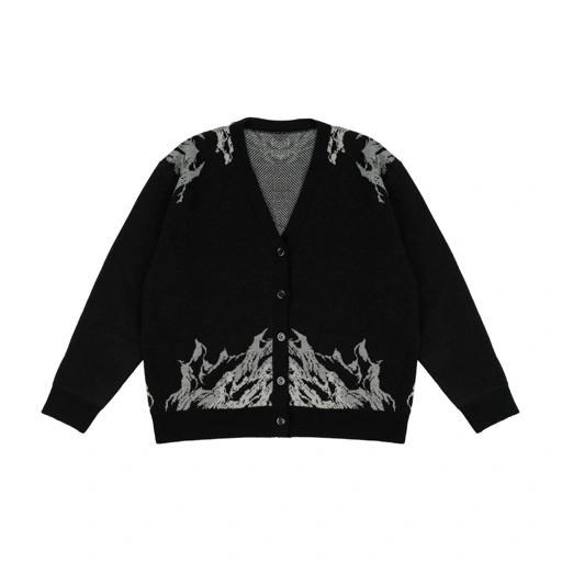 Image of EVIL X DOA - DOA CARDIGAN KNITWEAR