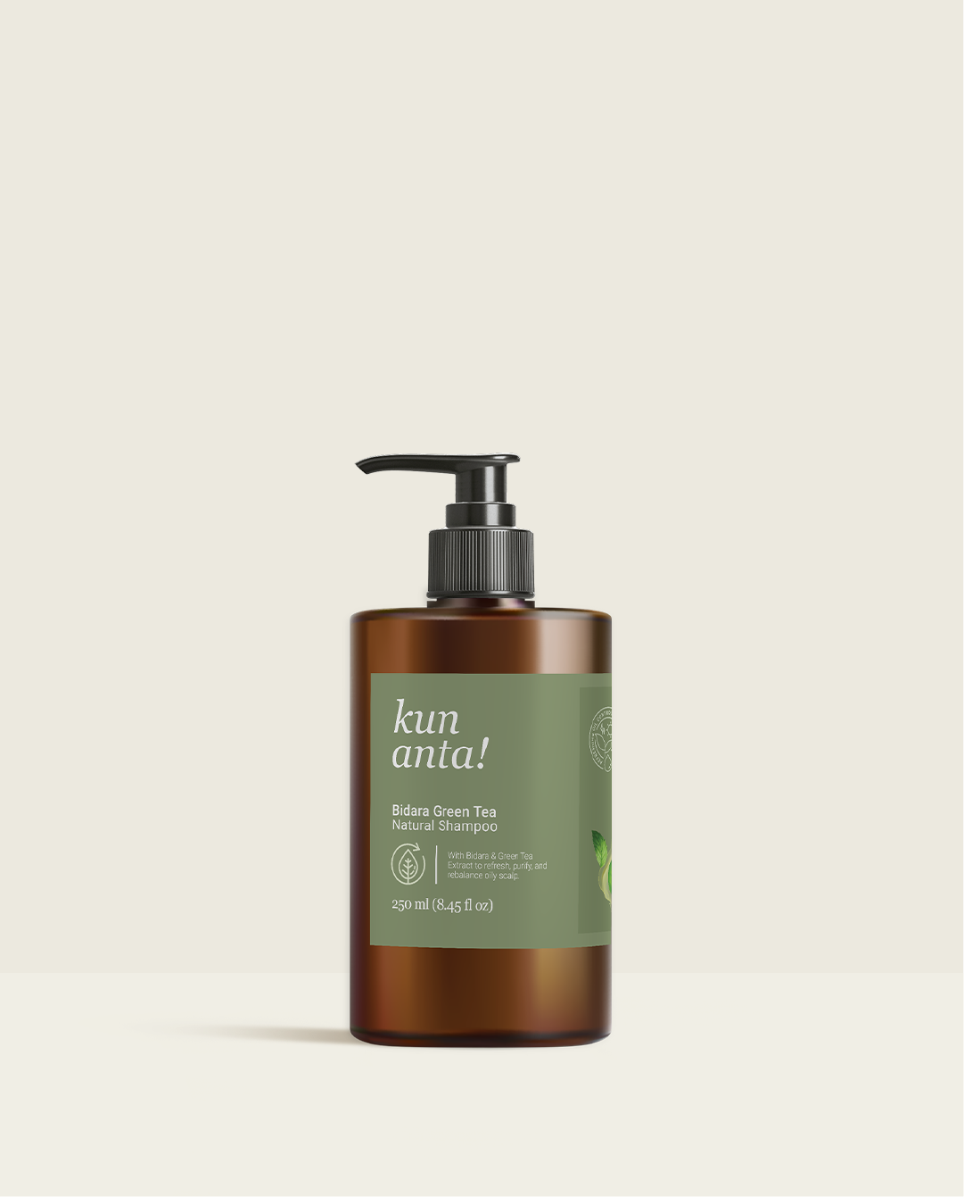 Bidara Green Tea Natural Shampoo