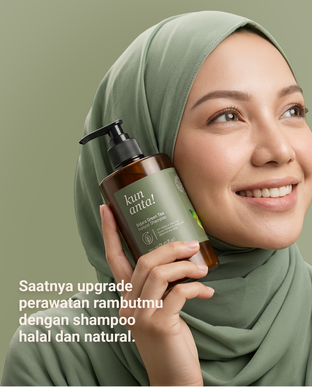 Bidara Green Tea Natural Shampoo