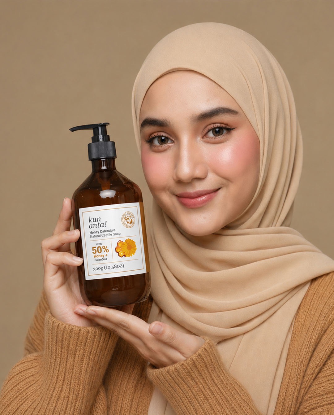 Honey Calendula Natural Castile Soap Kun Anta!