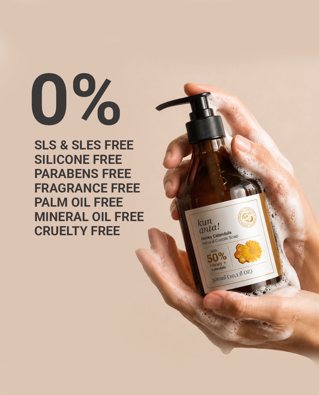 Honey Calendula Natural Castile Soap Kun Anta!