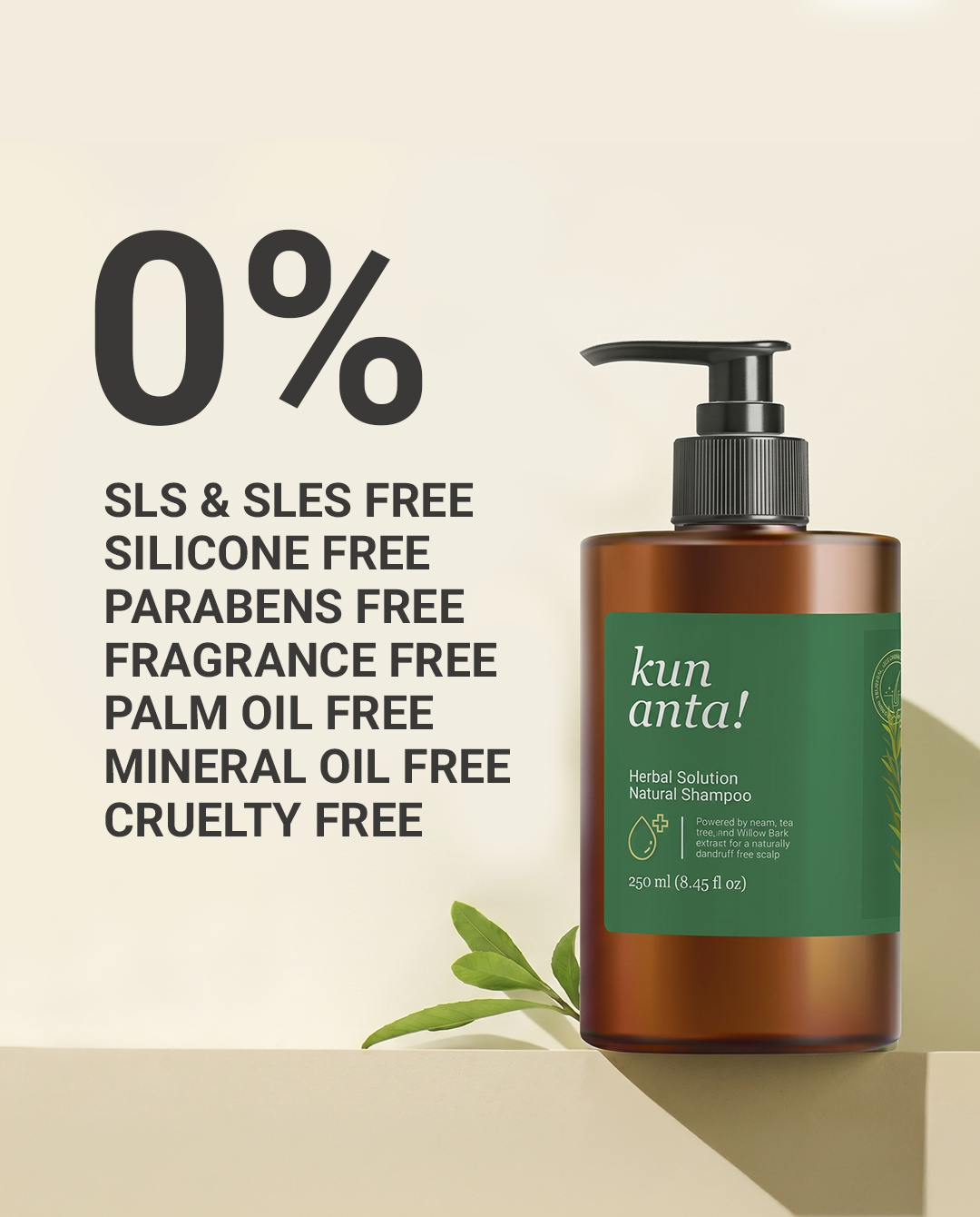 Herbal Solution Natural Shampoo