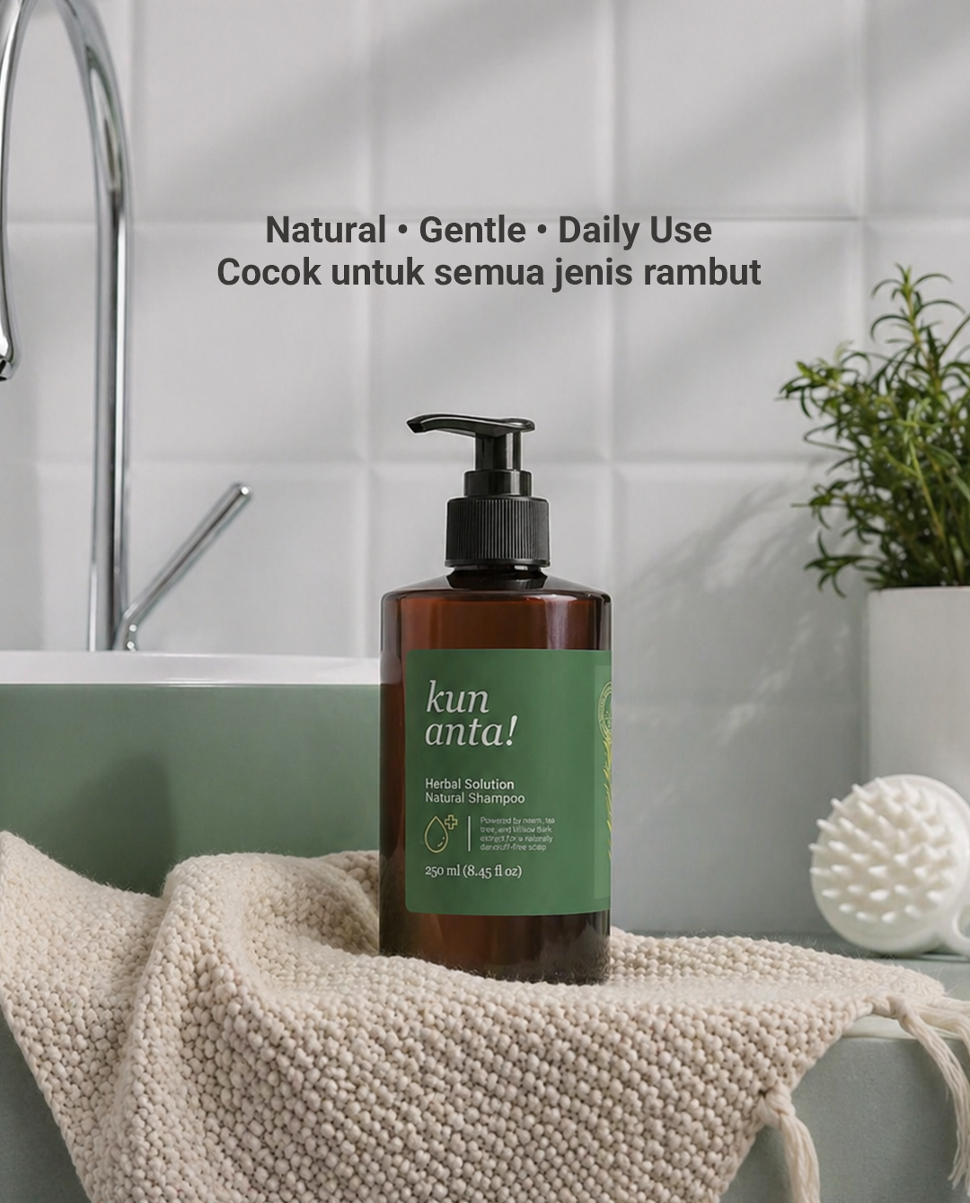 Herbal Solution Natural Shampoo