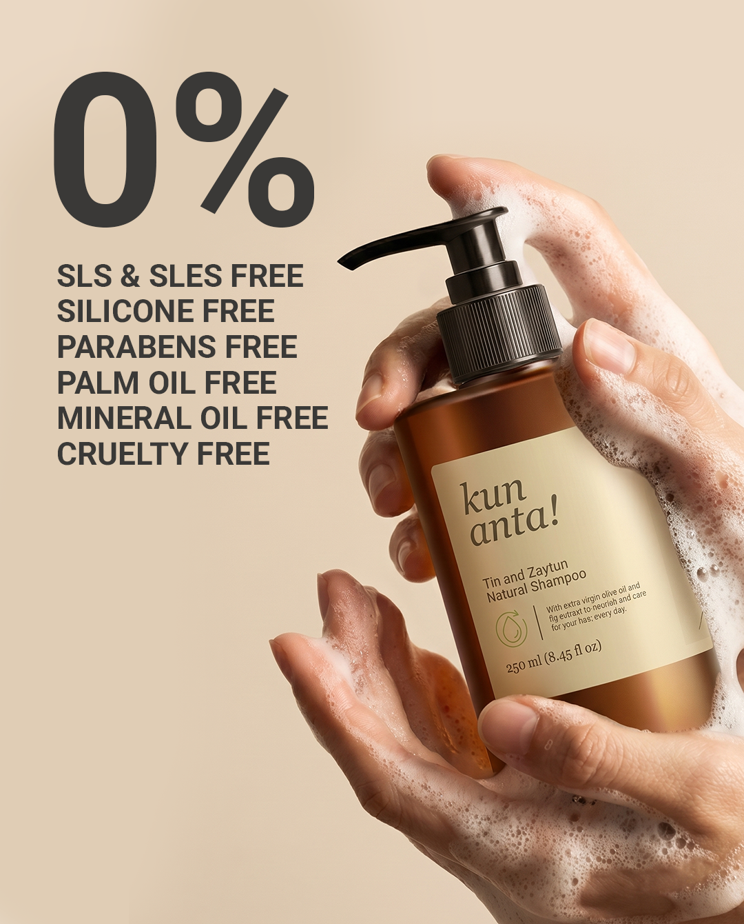 Tin and Zaytun Natural Shampoo