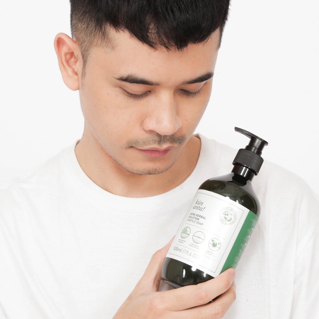 Acne Herbal Solution Natural Castile Soap Kun Anta!