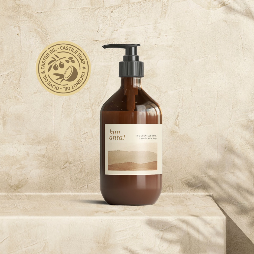 The Greatest Musk Brightening Natural Castile Soap Kun Anta!