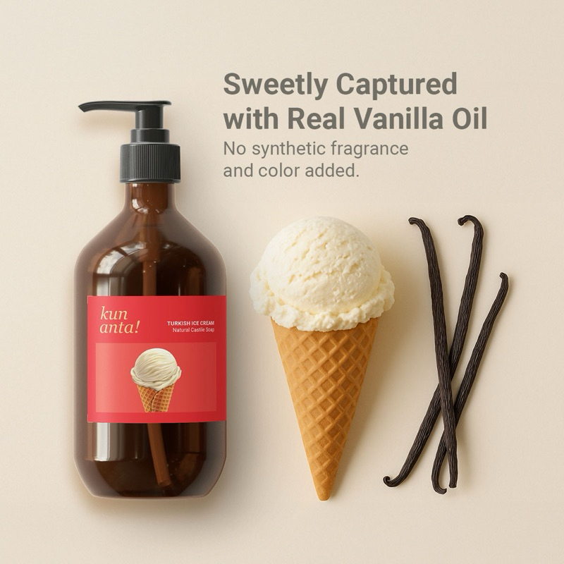 Turkish Ice Cream Natural Castile Soap Kun Anta! 