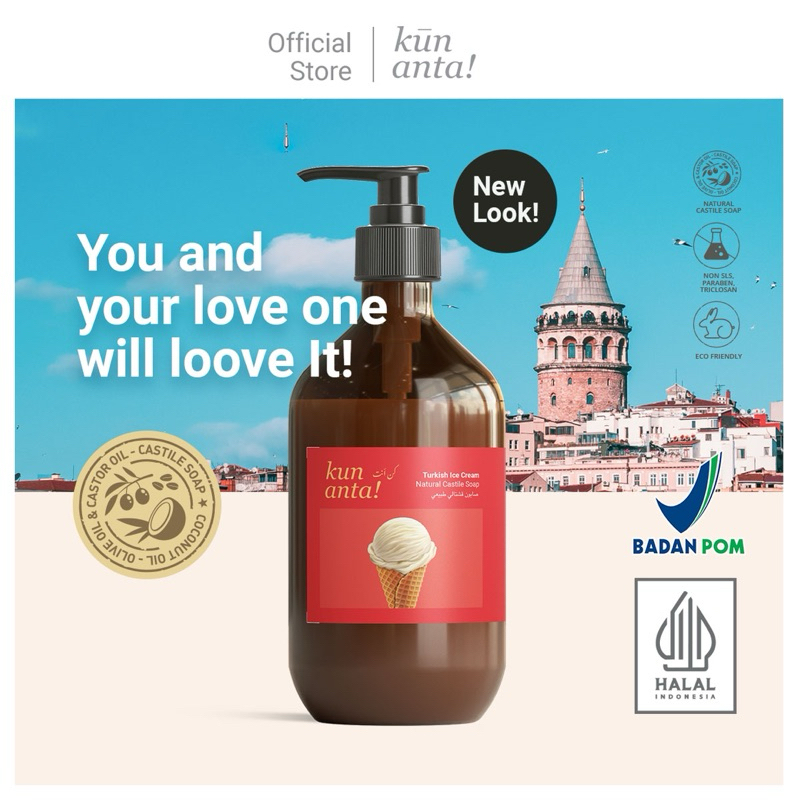 Turkish Ice Cream Natural Castile Soap Kun Anta! 