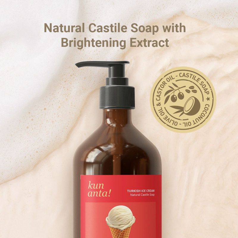 Turkish Ice Cream Natural Castile Soap Kun Anta! 