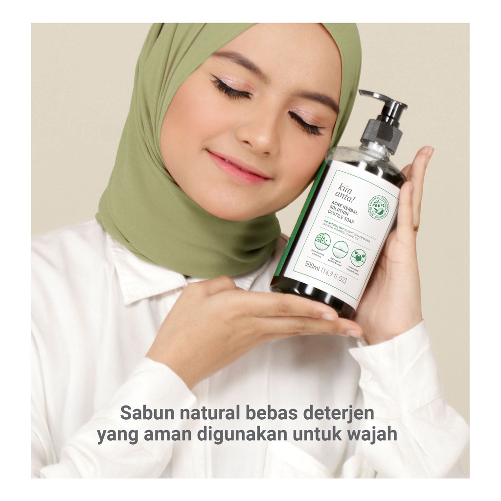Acne Herbal Solution Natural Castile Soap Kun Anta!