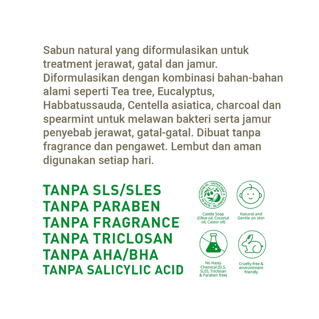 Acne Herbal Solution Natural Castile Soap Kun Anta!