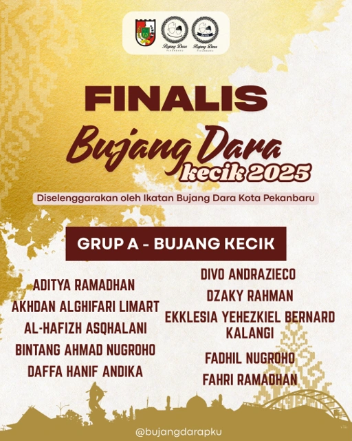 Image of VOTE BUJANG KECIK FAVORIT 2025 - GRUP A