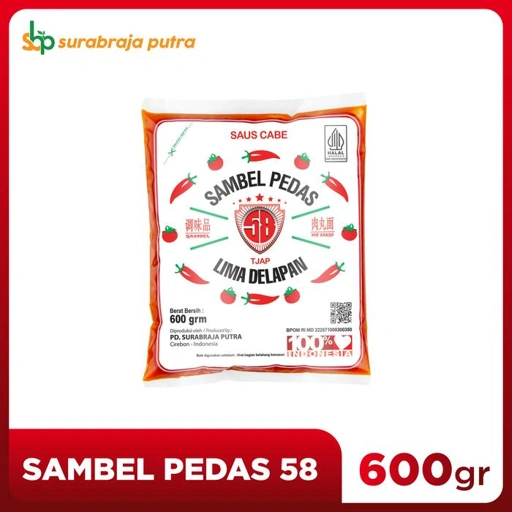 Image of Sambel Pedas Tjap 58 per pcs
