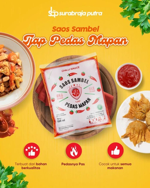 Image of Sambel Pedas Tjcap Mapan per pcs